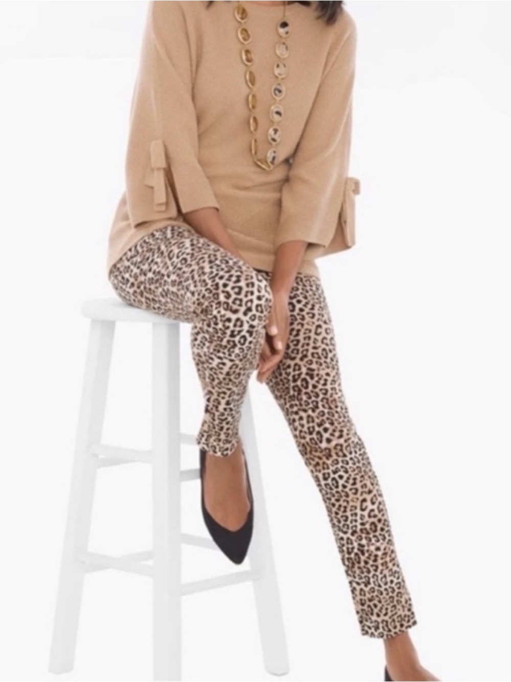 Chicos So Slimming Juliet Leopard Ankle Pant